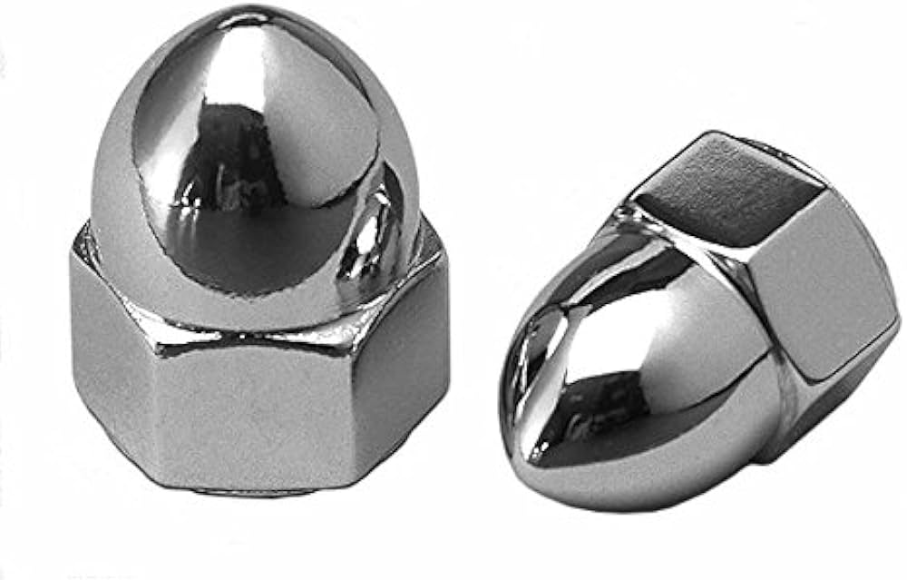 Picture of Brighton Best 569940 5/16"-18, High Crown Cap Acorn Nut (High Crown Cap), Stainless Steel 304 Coarse 1 Piece